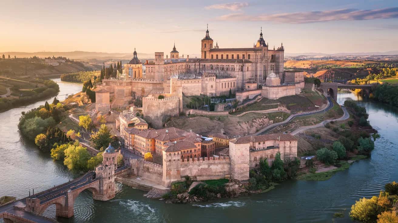 Toledo weather and climate - scenic view of Toledo, Spain