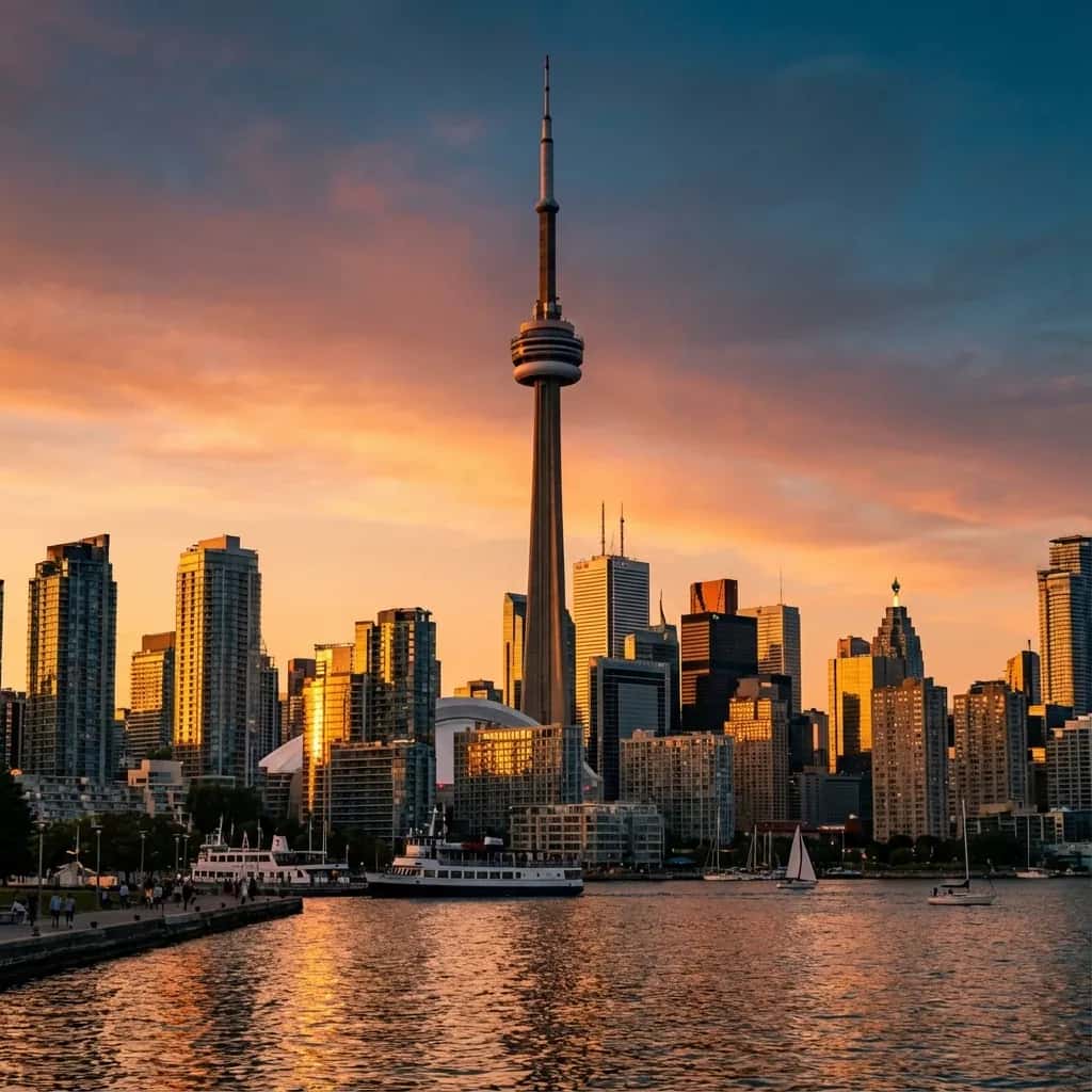 Toronto weather and climate - scenic view of Toronto, Canada
