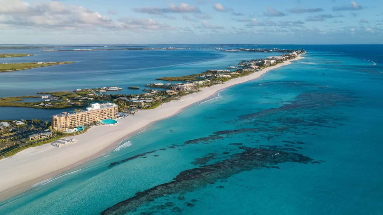 Providenciales street view during October