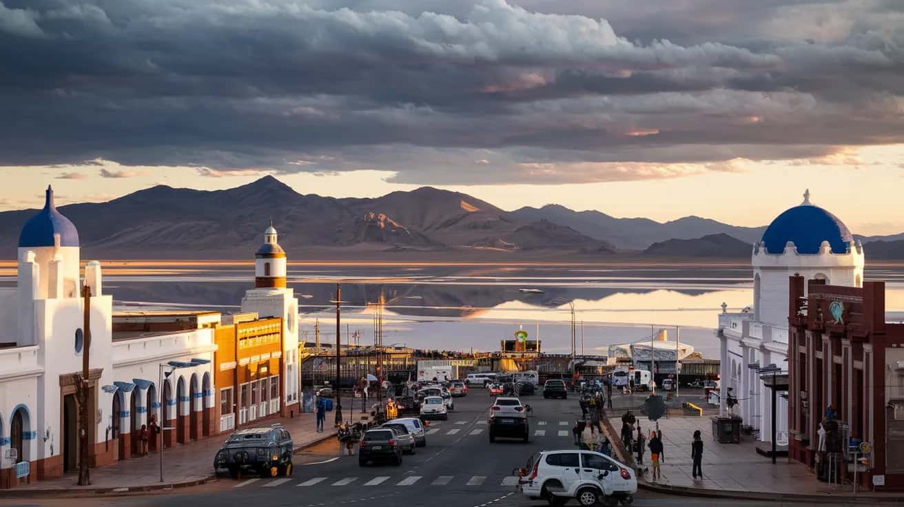 Uyuni weather and climate - scenic view of Uyuni, Bolivia