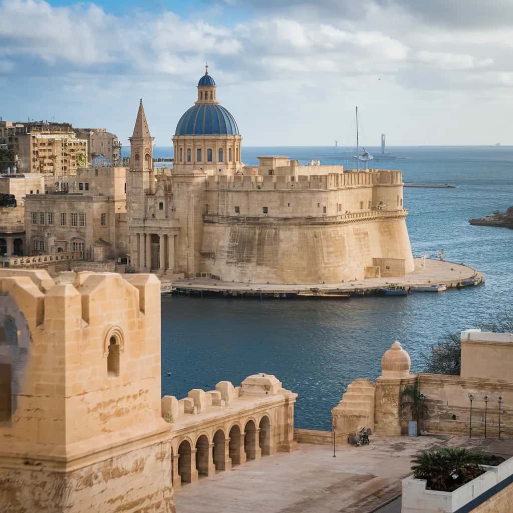 Valletta weather and climate - scenic view of Valletta, Malta