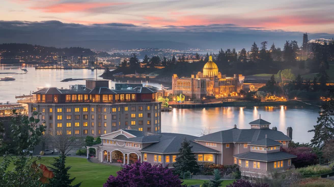 Victoria weather and climate - scenic view of Victoria, Canada