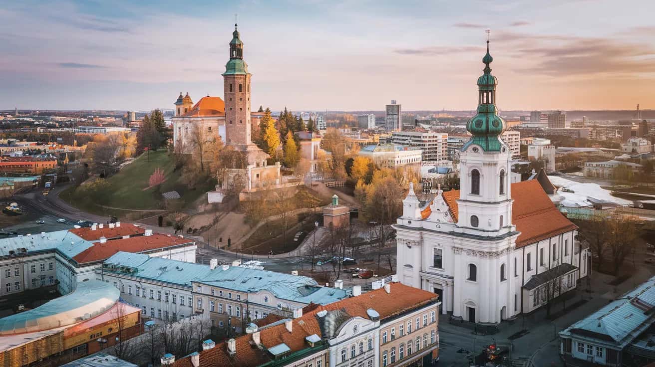 Vilnius weather and climate - scenic view of Vilnius, Lithuania