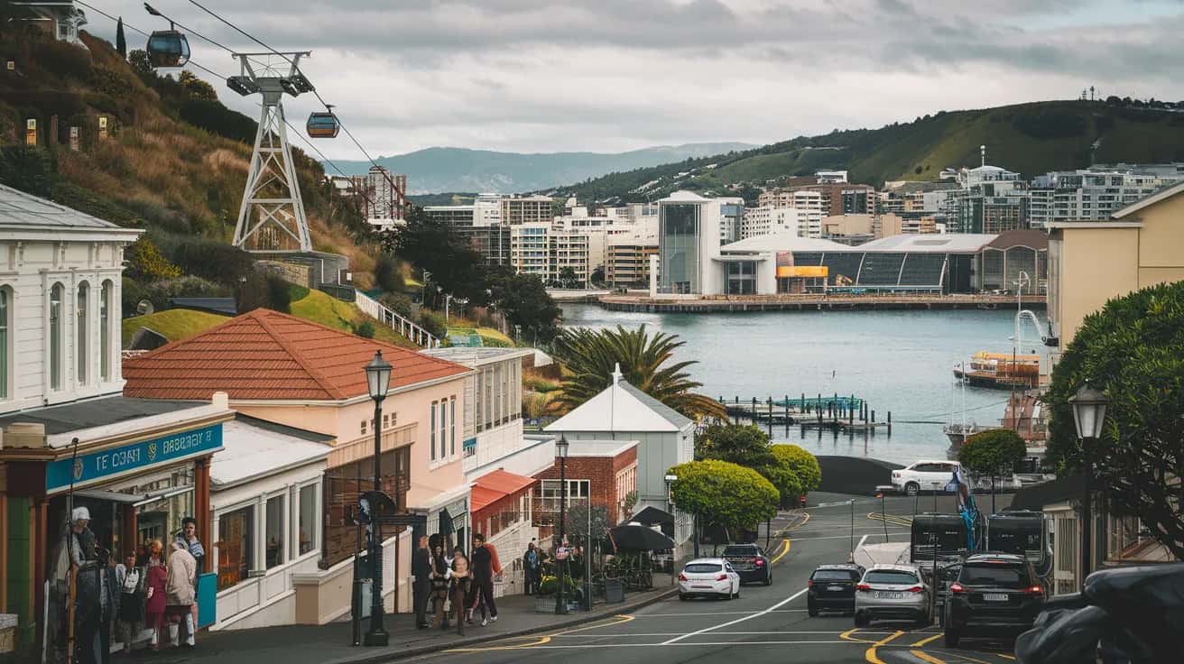 Wellington weather and climate - scenic view of Wellington, New Zealand