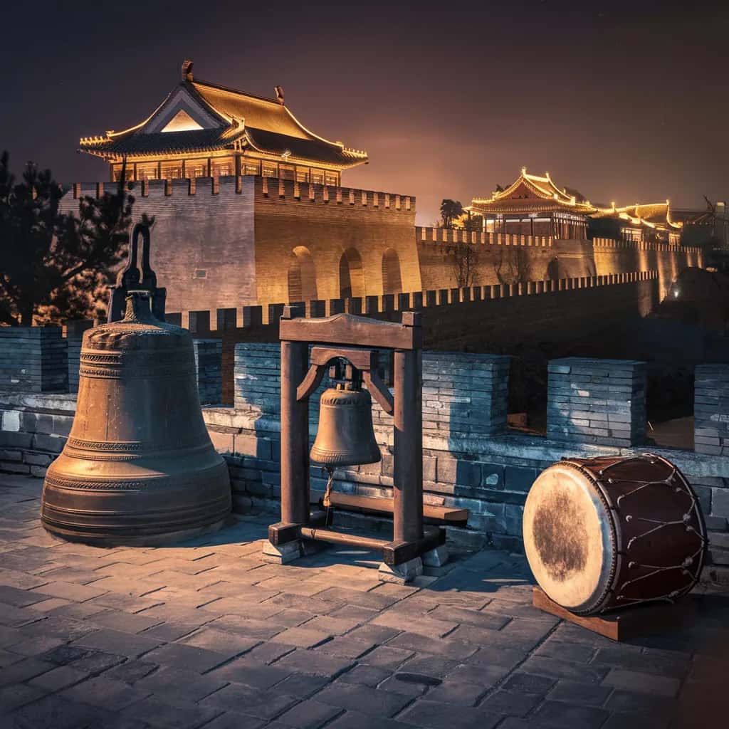 Xi'an street view during September