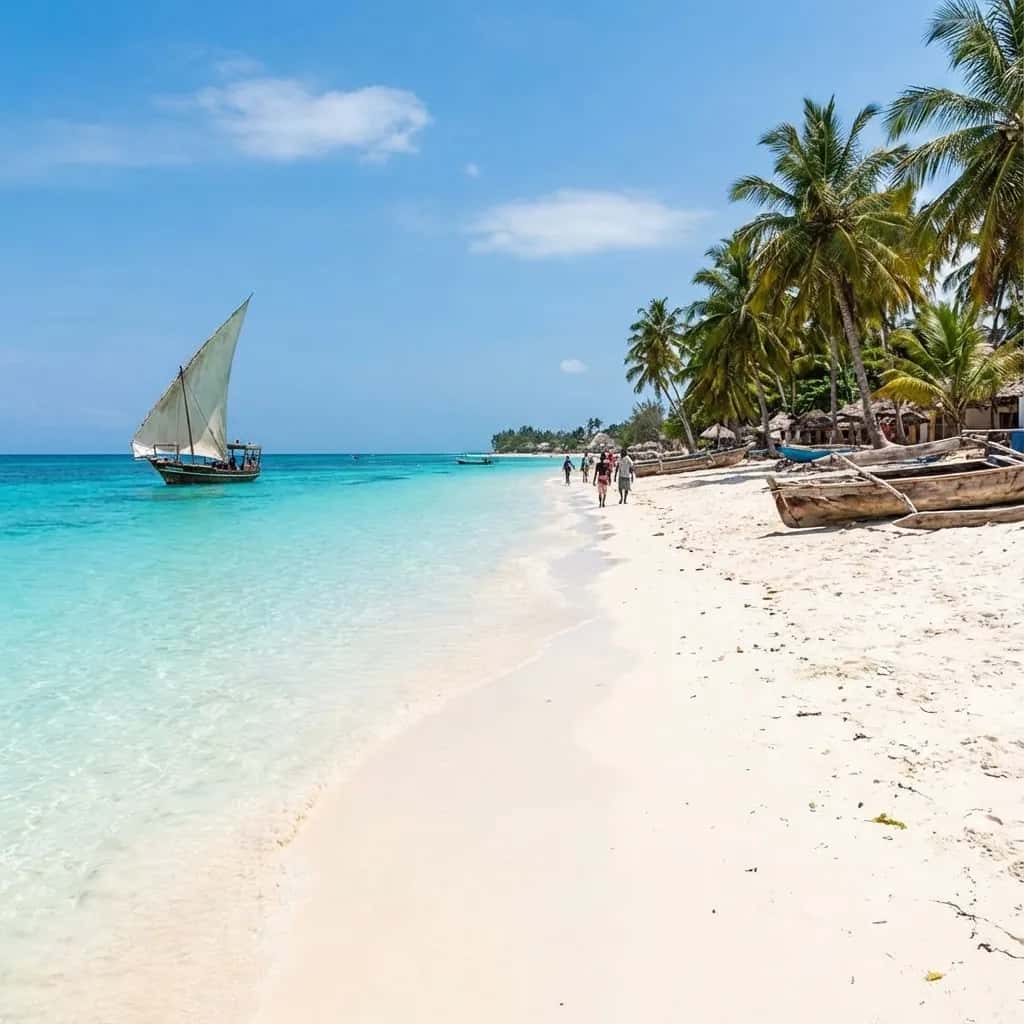 Zanzibar weather and climate - scenic view of Zanzibar, Tanzania